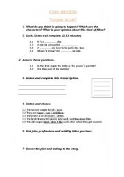 English worksheet: Corpus Bride film