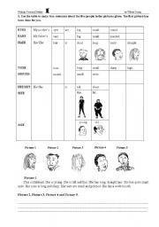 English Worksheet: Personal details