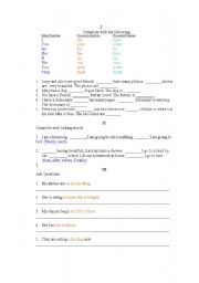 English worksheet: Pronouns
