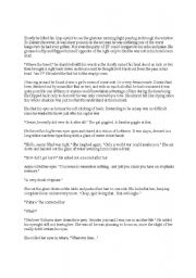 English Worksheet: annie