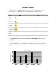 English Worksheet: Information Handling