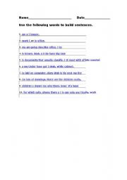 English Worksheet: Jobs