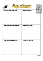 English worksheet: Happy Halloween!