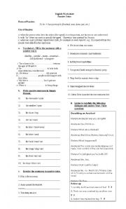 English Worksheet: Passive Voice