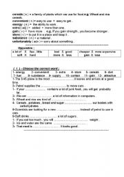 English worksheet: exercise 