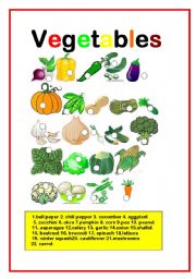 vegetanles