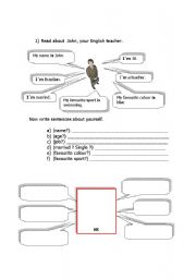 English Worksheet: Verb To Be