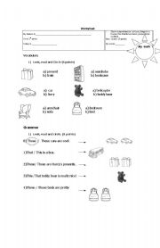 English worksheet: Worksheet