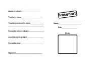 English worksheet: Getting to know you - student profile - wirting skills