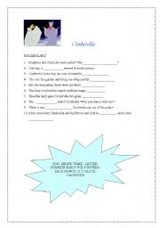 English Worksheet: Cinderella vocabulary