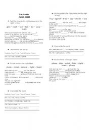 English Worksheet: I´m yours