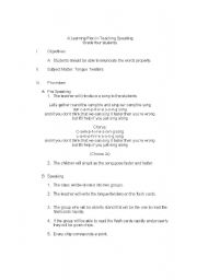 English worksheet: title