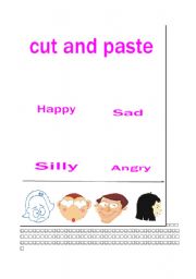 English Worksheet: Emotion