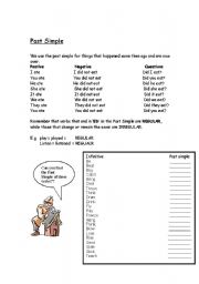 English Worksheet: Past Simple
