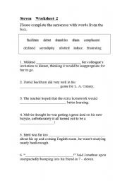 English Worksheet: Adult Business Vocabulary