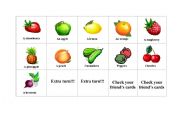 English Worksheet: A Memo-Vocabulary Game 1/2