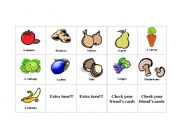English Worksheet: A Memo-Vocabulary Game 2/2
