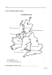 English Worksheet: The British Isles