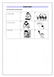 English Worksheet: Children exercises - part 2