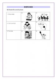 English worksheet: Children exercises - part 2