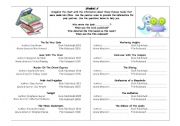 English Worksheet: Books made into movies - Passive Voice