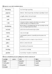 English Worksheet: WIsh You Were Here