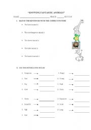 English Worksheet: SUPERLATIVE