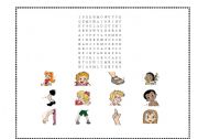 English Worksheet: BODYPUZZLE
