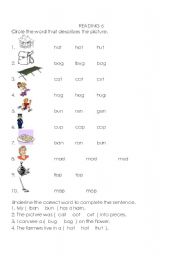 English worksheet: Homonyms