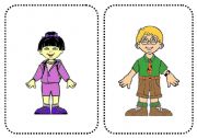 English Worksheet: CARDS PEOPLE 2