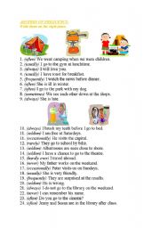 English Worksheet: Adverbs of Frequency