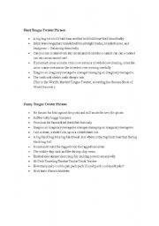 English Worksheet: Tongue Twisters