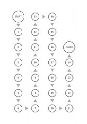 English Worksheet: Alice in Wonderland - board game