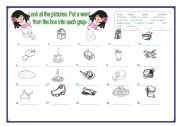 English worksheet: Food_exercise.