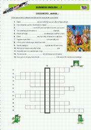 English Worksheet: Business English 7 - Crossword