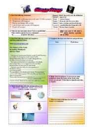 English Worksheet: Climate change