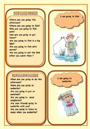 English Worksheet: GOING TO 