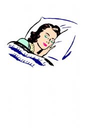 English Worksheet: sleep