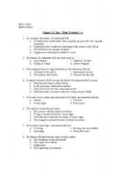 English worksheet: Test- Plate Tectonics