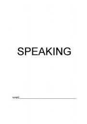 English worksheet: Speaking Test Cutting Edge Modules 1 - 4