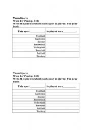 English worksheet: handouts!