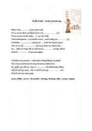 English worksheet: Hello Dolly