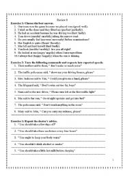 English Worksheet: grammar test