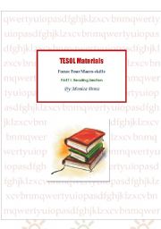 TESOL ideas: Reading games, worksheets, ideas and useful websites.