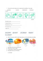 Let`s learn about the weather and seasons