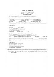 English Worksheet: WHOSS THERE? 