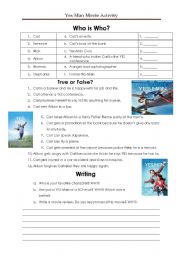 English Worksheet: Yes Man (2008) Movie Activity 