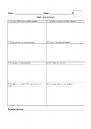 English worksheet: Read-Draw-Colour.4