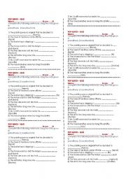 English Worksheet: Pop quiz: Causative