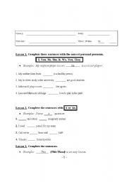 English worksheet: exam